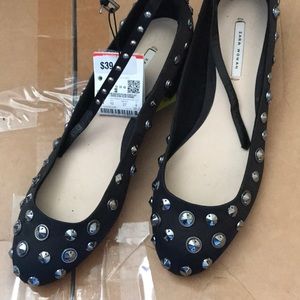 Zara black shoes.